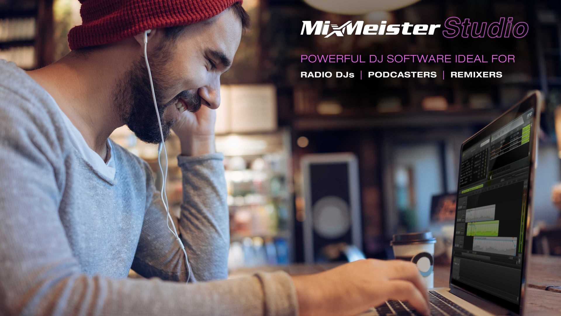 MixMeister Studio, Powerful DJ Software Ideal for Radio DJs, Podcasters, Remixers