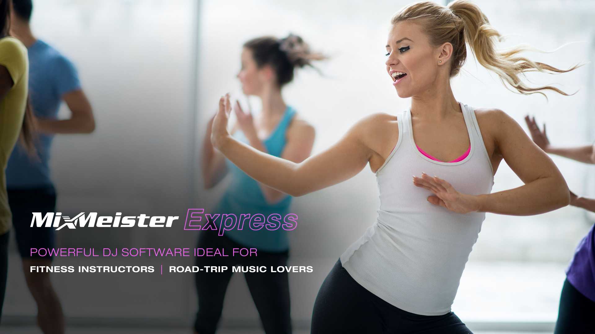 MixMeister Express, Powerful DJ Software Ideal for Fitness instructors or road-trip music lovers